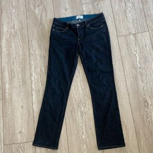 Paige skyline straight denim jeans size 29